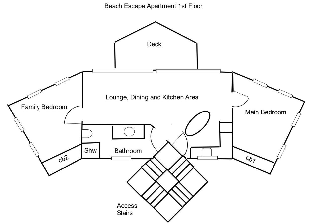 Sandy Point Beach Escape 2 Bedroom Apartment Exterior photo